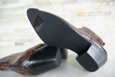 ASH ASH SIZE 39 ANKLE BOOTS BOOTIES FLOYD SHOES SNAKE COUNTRY FORMER RRP 285 €