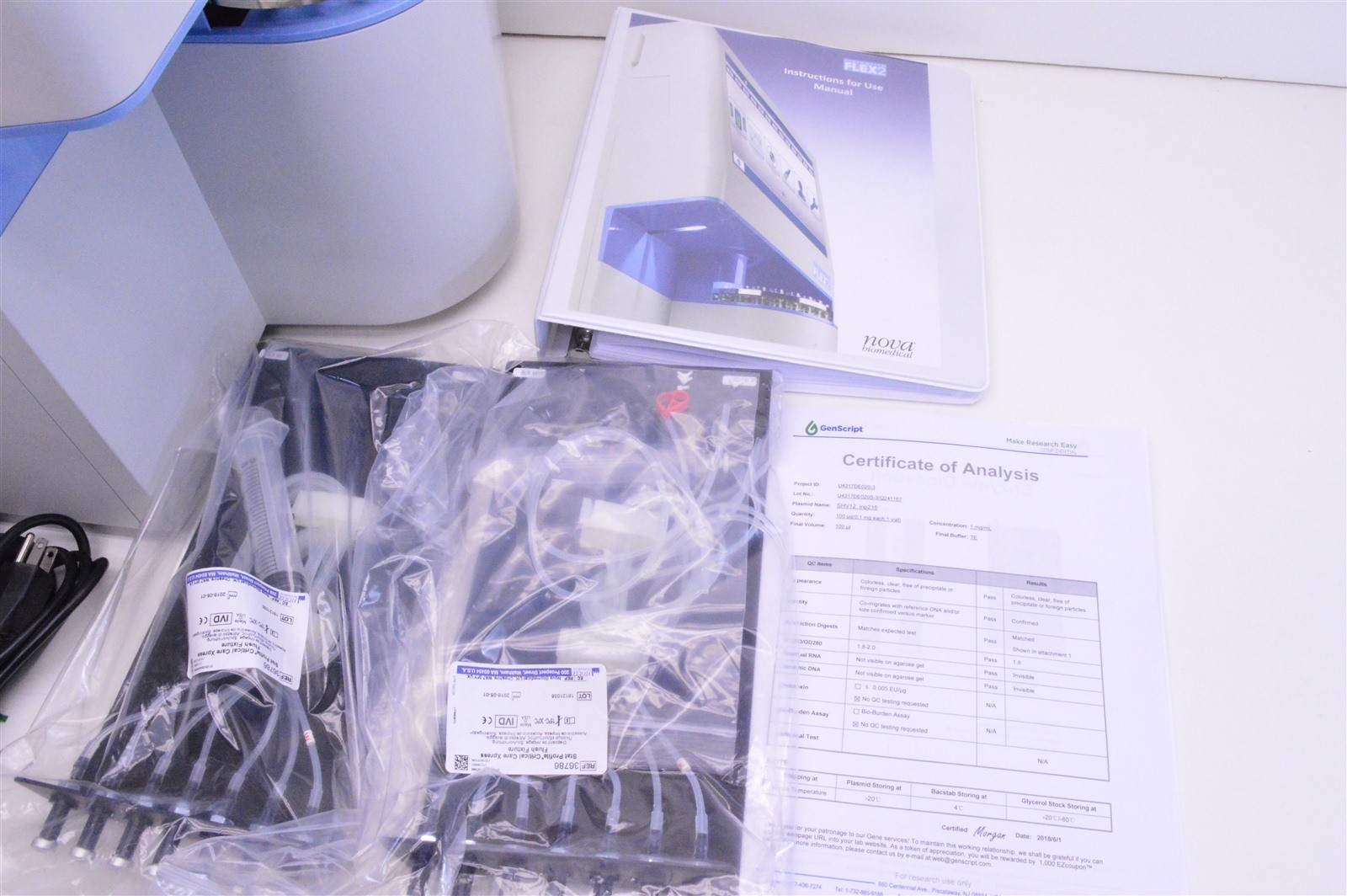 Nova Biomedical BioProfile FLEX2 Flex 2 automated cell culture analyzer