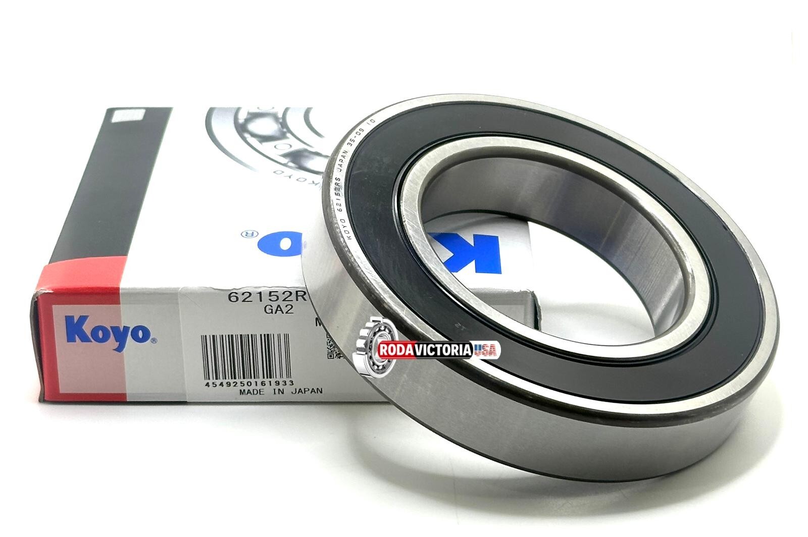 KOYO JAPAN 6215 2RS C3 DEEP GROOVE BALL BEARING, RUBBER