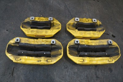 Set Front Rear Carbon Ceramic Brake Calipers & Rotors Ferrari California 2008-14
