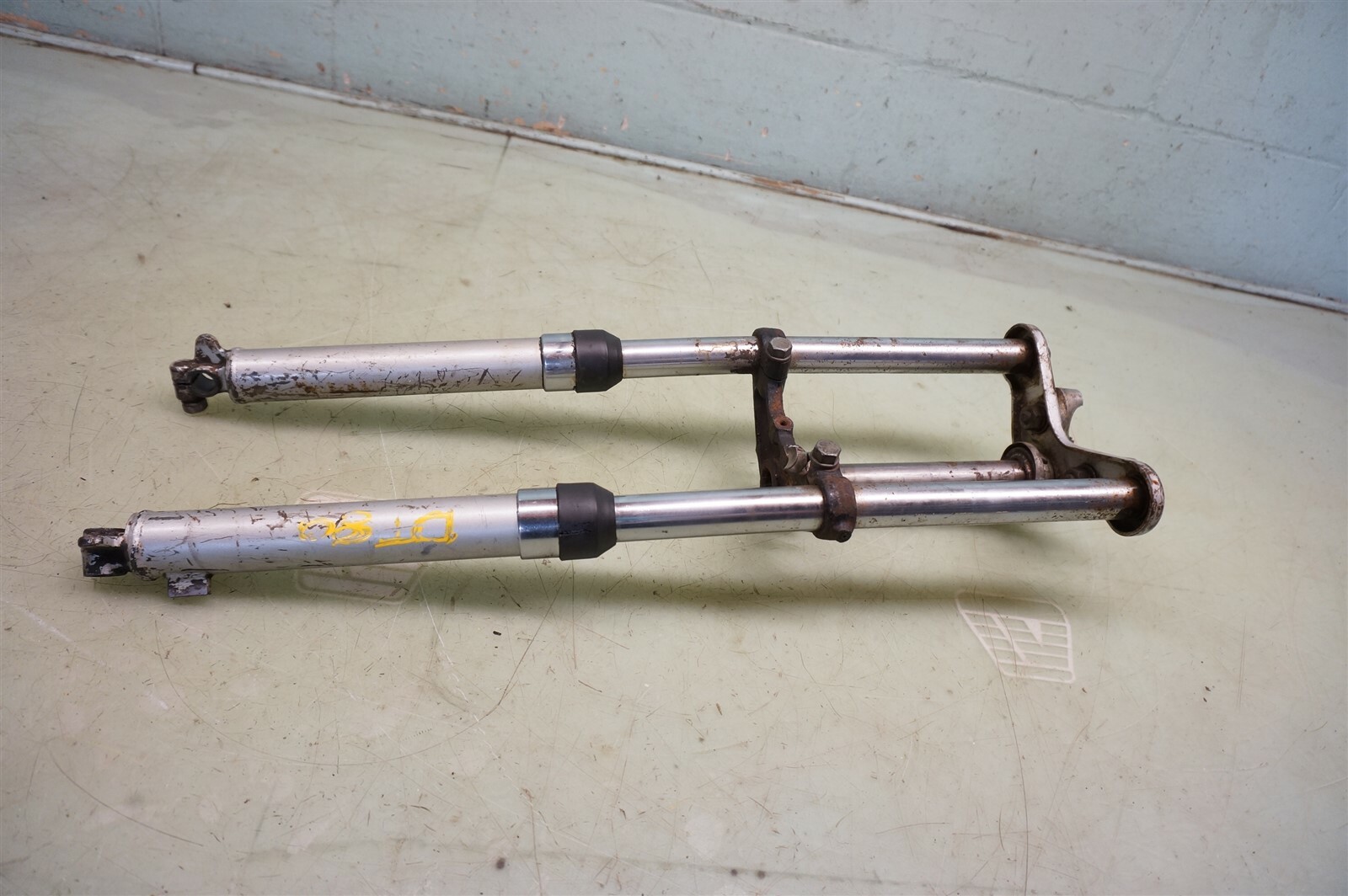 FLECHA 約80cm yamaha GT80 FORKS OEM FRONT SUSPENSION GT 80 FORK TRIPLE