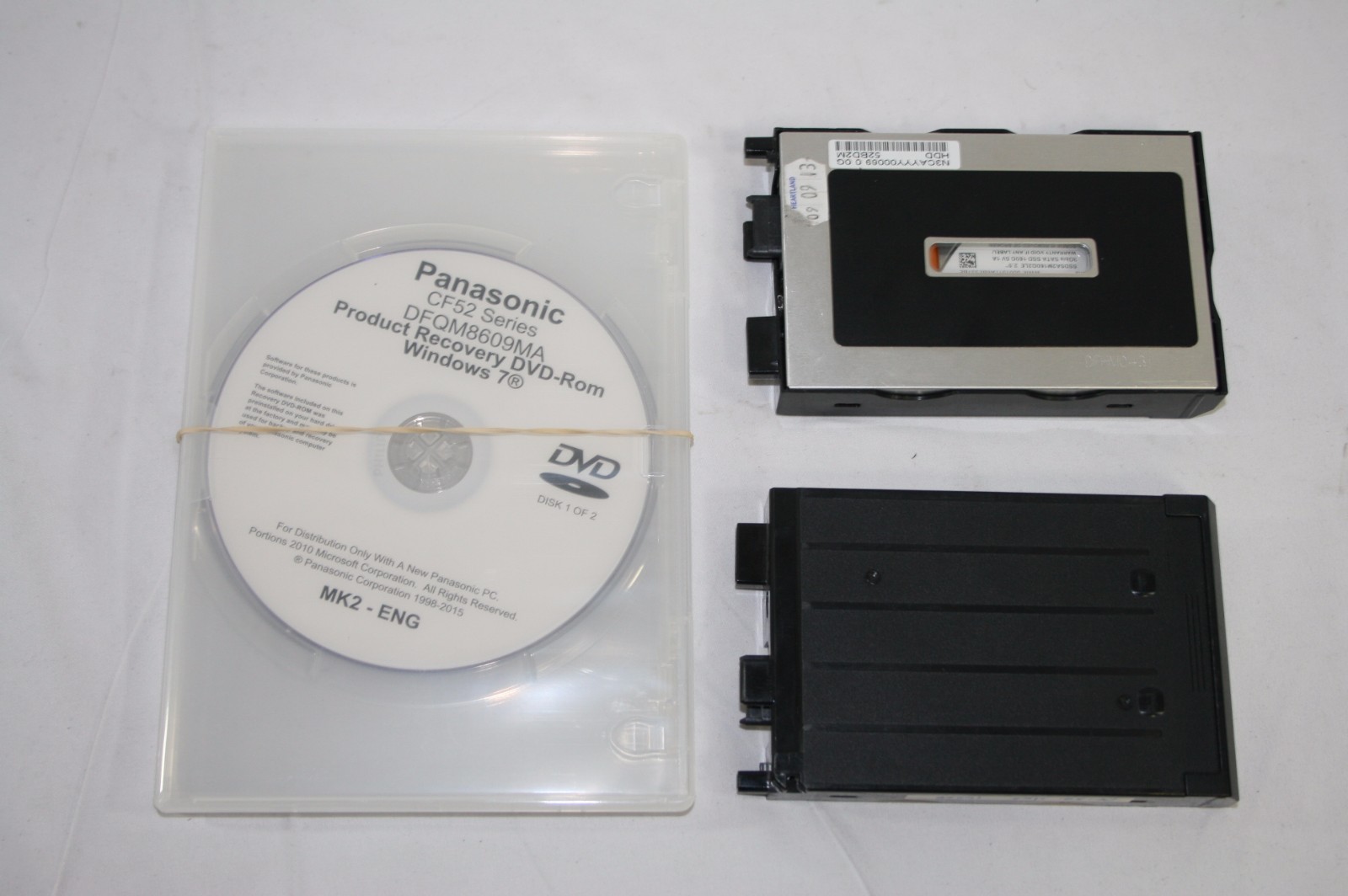 Toughbook CF-52/CF-53 Hard Drive/SSD/Caddy/Recovery Disc WIN 7 ALL DRIVERS