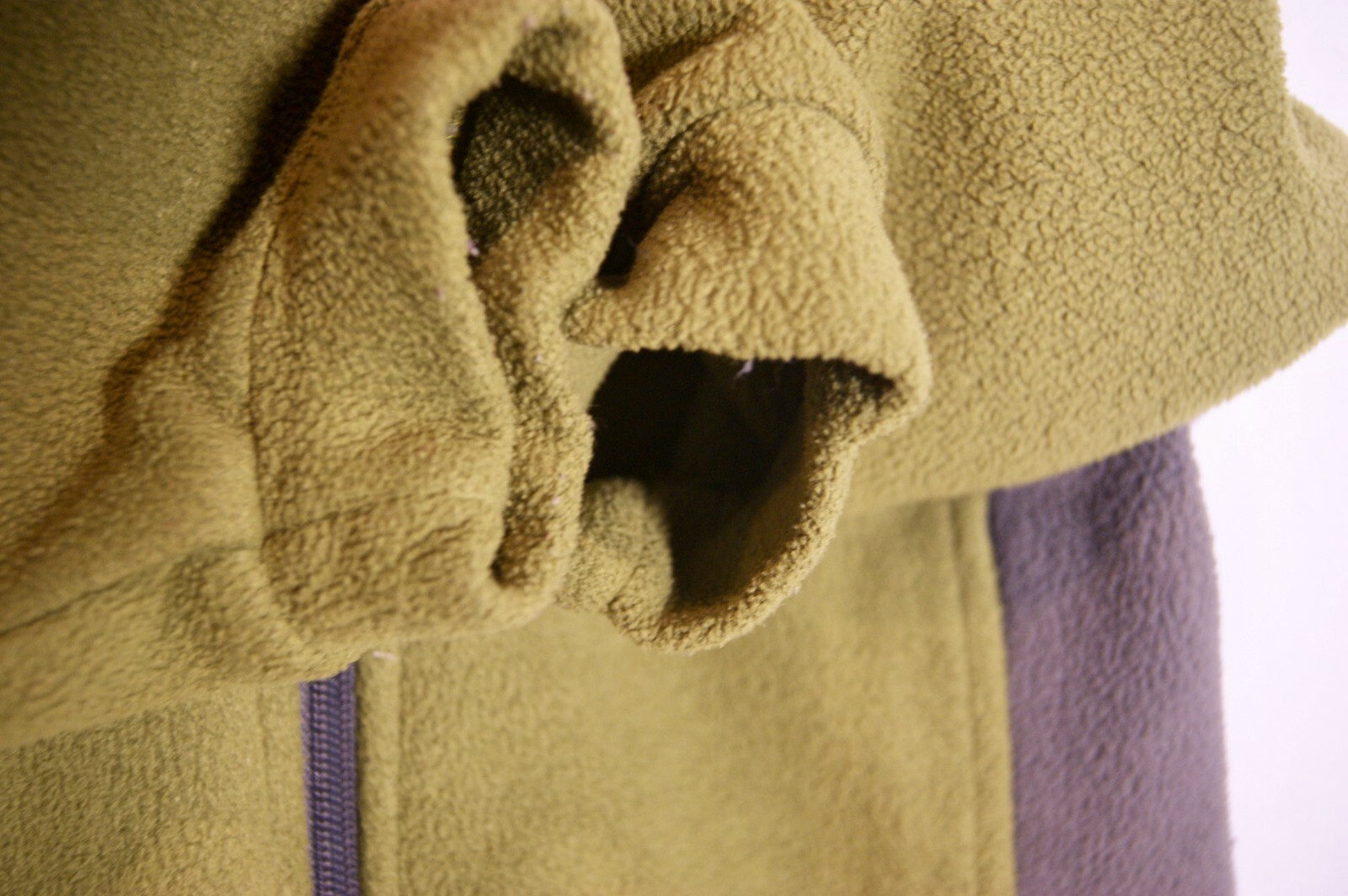 Kids Columbia Sportswear Fleece Light Jacket Youth size 4/5 Green