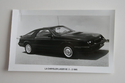CHRYSLER LASER XE 2+2 1985 Official Press photo - Canada - ST501000318