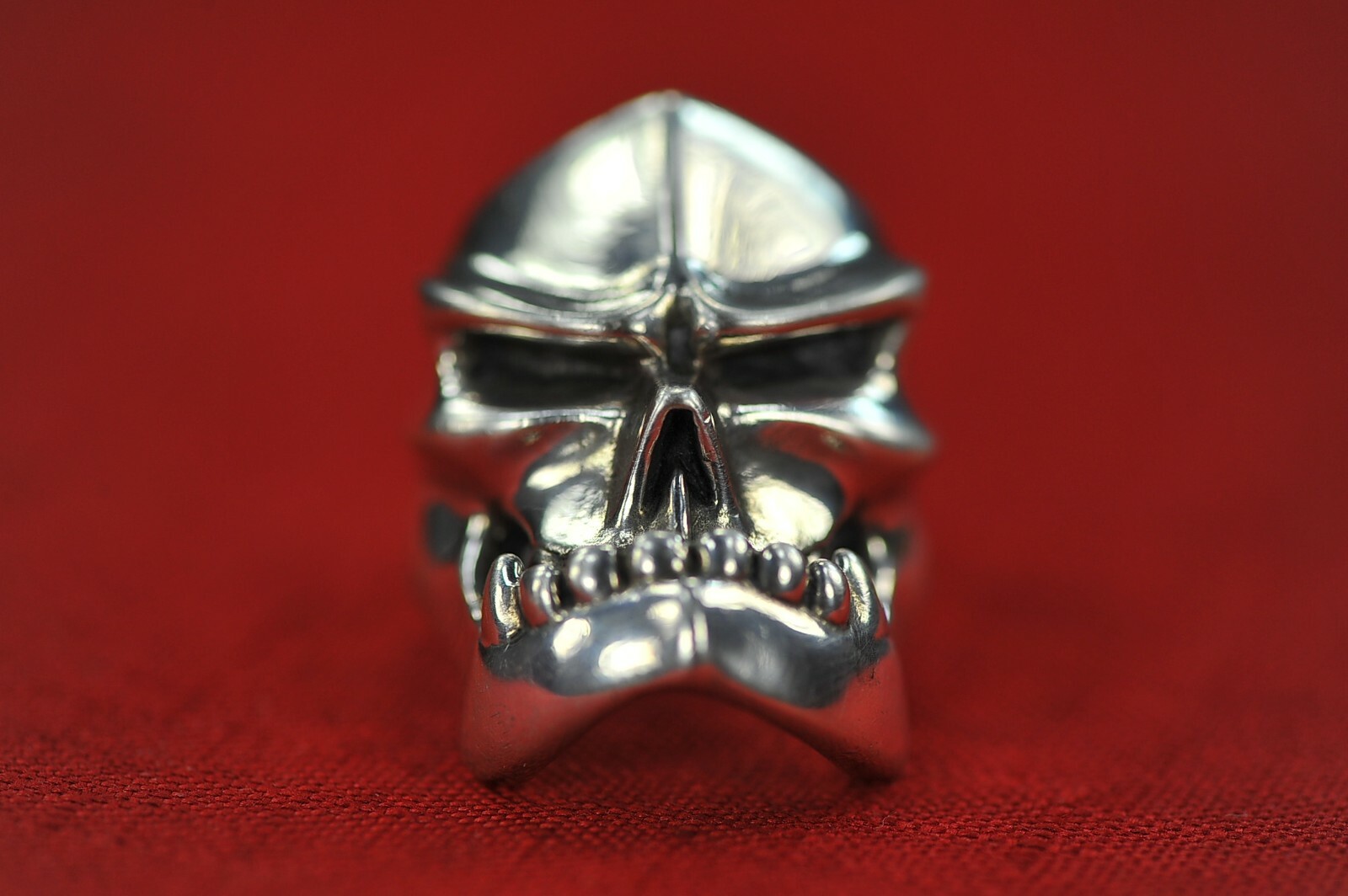 Starlingear Custom Sterling Silver Puncher Ring KAMIKAZE Pre Starlingear Custom Sterling Silver Puncher Ring KAMIKAZE Pre