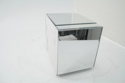 Deco 79 35744 Mirrored 5 Drawer Jewelry Chest 10 x 11in. Reflective CHIPPED