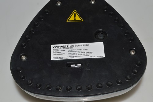 VWR INTERNATIONAL GALAXY MINI CENTRIFUGE C1413 V-115  (IET38)