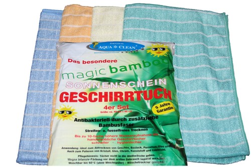 AQUA CLEAN Bambus-Kristall Vorteils-Set 5-Teilig - in noch besserer  Qualitt NEU | eBay.de