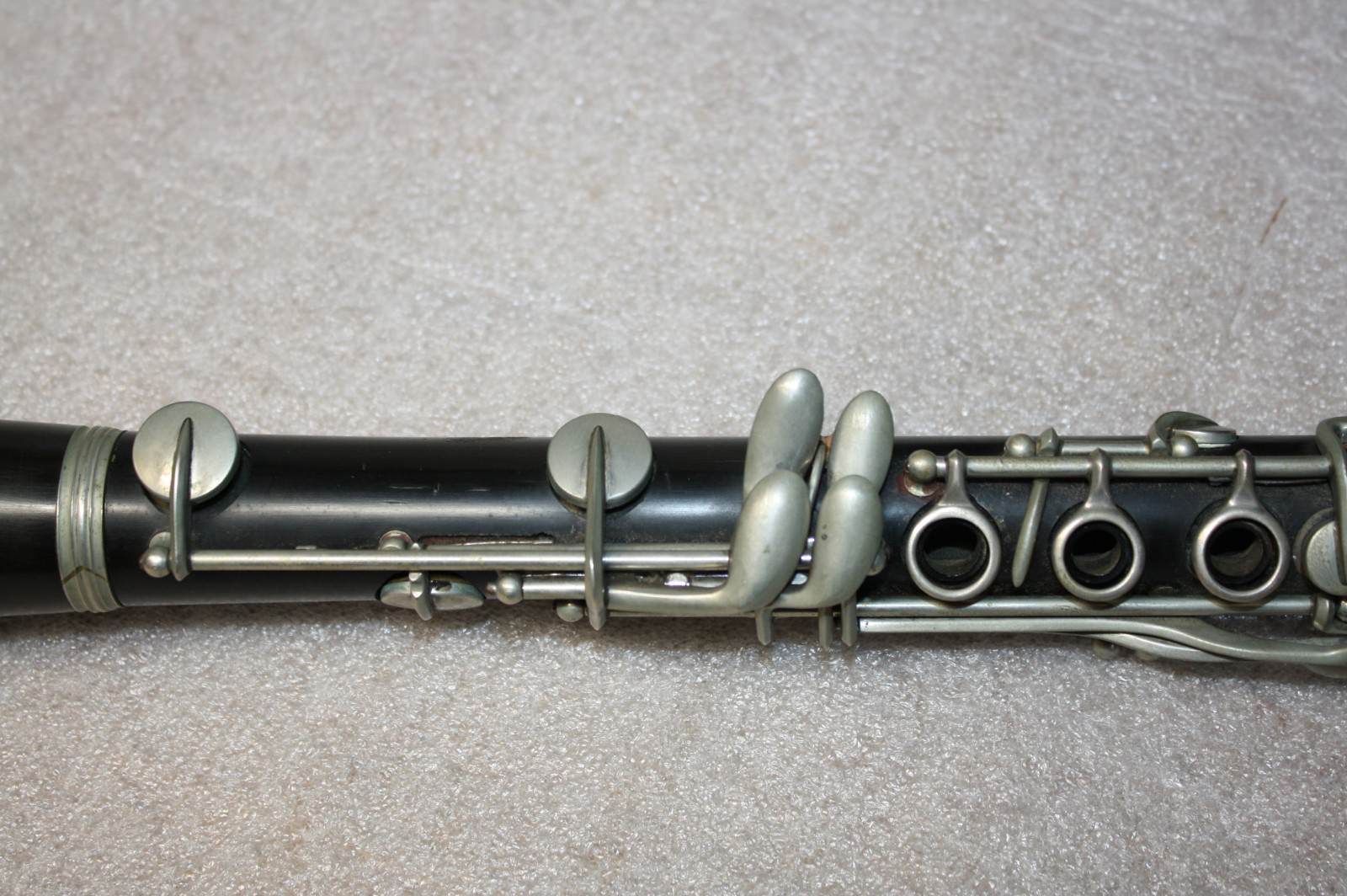 Vintage Silvertone Model #21401 Clarinet With Mouthpiece & Hard Case