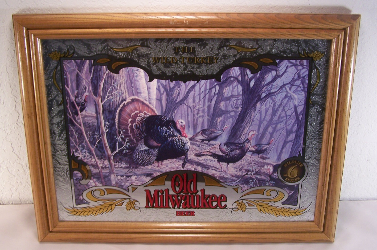 Old Milwaukee Wildlife Series 8 Mirror Collection