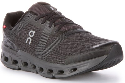 Pre-owned On Running Cloudgo Women Sneakers Black Grey Size Us 5 - 11