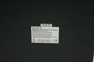 PetSafe Wireless Fence Transmitter PIF-300 w Extra Battery Pack PIF-300-XBAT