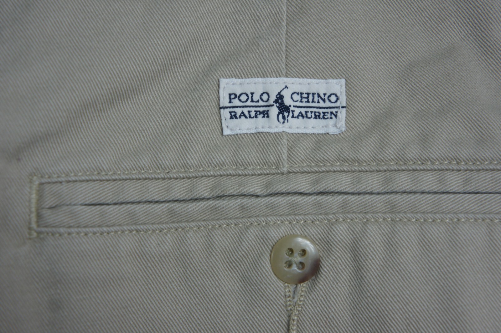 *NEW* Polo Ralph Lauren Flat Front Beige Shorts Men's Size 34  8