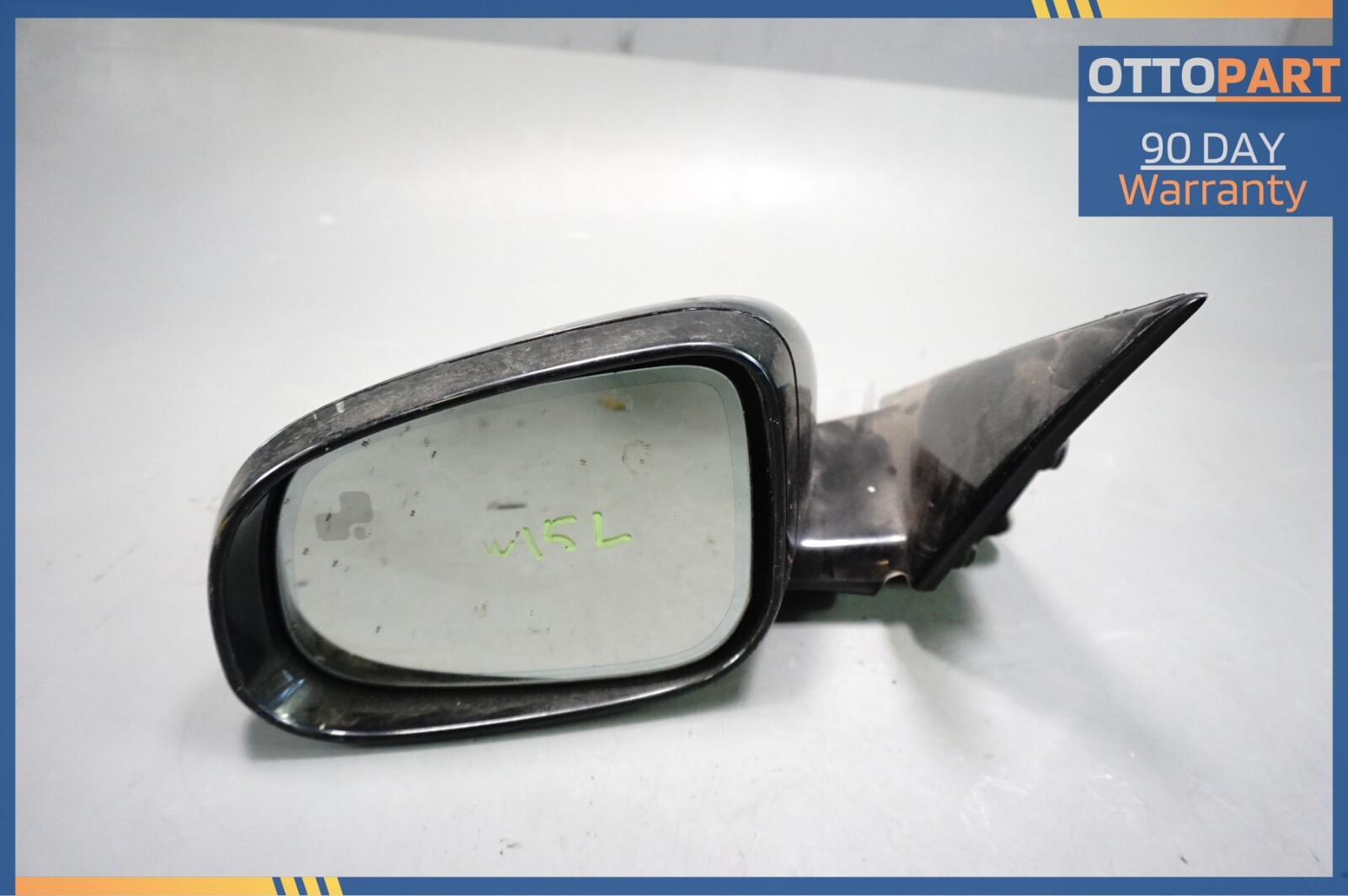2011-2015 JAGUAR XF XFR XFR-S Left Driver Side View Power Door Mirror Black OEM