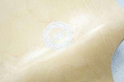 MINORITY Downhill Maple Longboard 40inch Drop Deck Nature Slight Cracks in Board