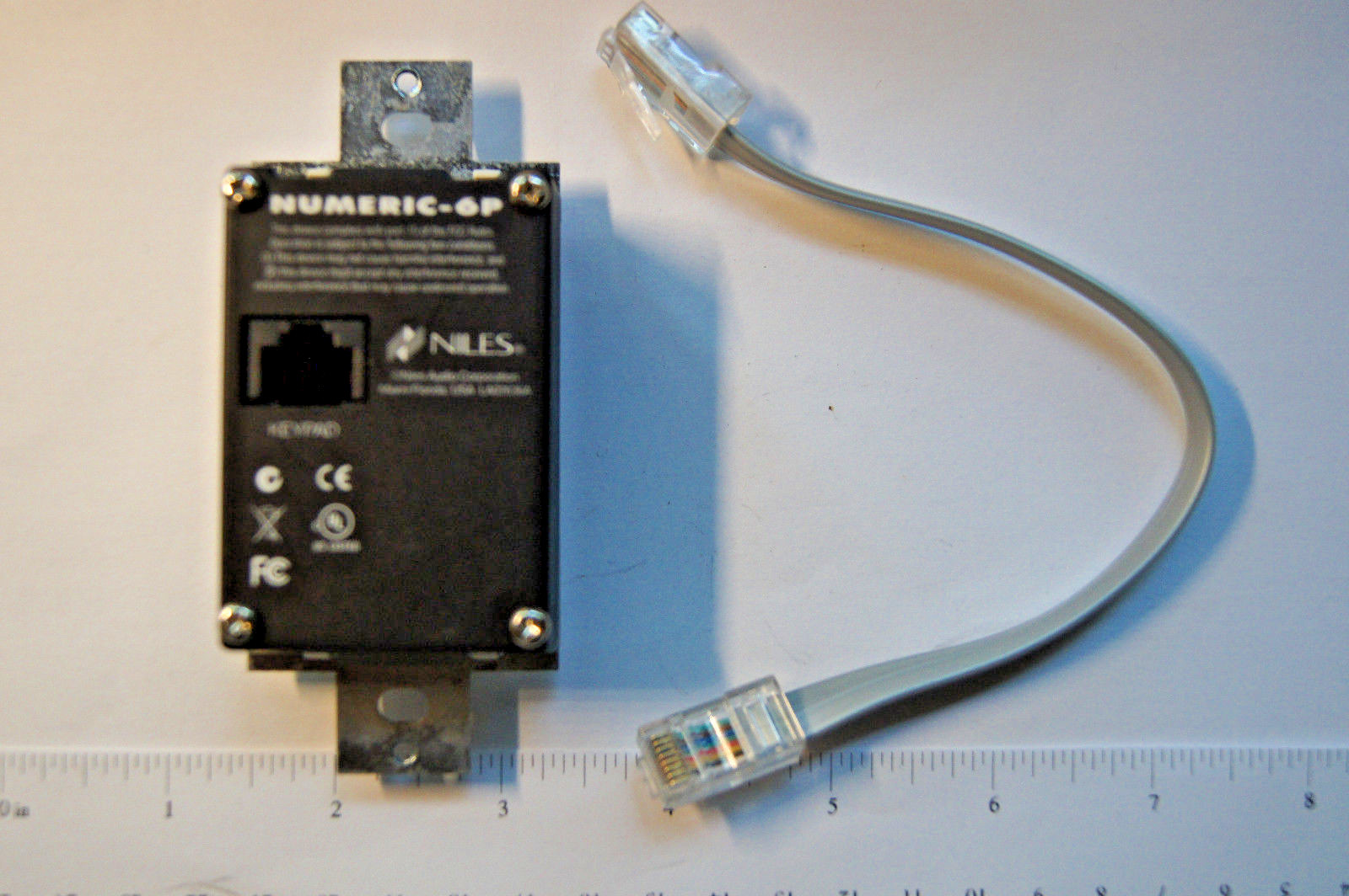 NILES NUMERIC-6P KEYPAD TO PAIR WITH A NILES SOLO 6-MD