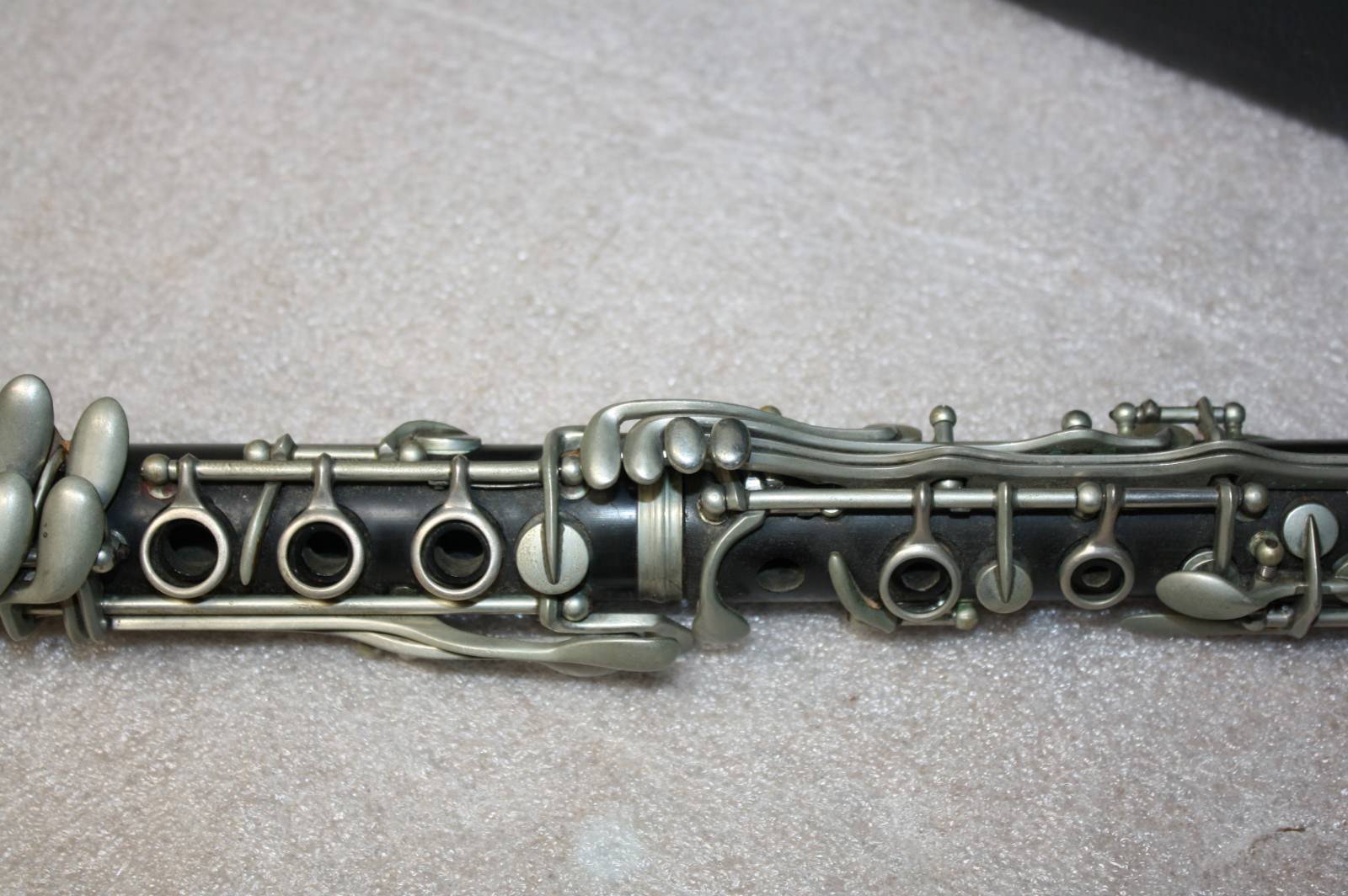 Vintage Silvertone Model #21401 Clarinet With Mouthpiece & Hard Case