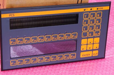 Euroterminal / Lauer   PCS 600 FZ   Operator Panel / Bedienterminal PCS600FZ