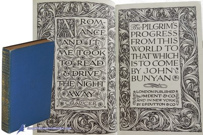 The Pilgrim's Progress by John BUNYAN | VG+ 1st Everyman's Library HC 87438