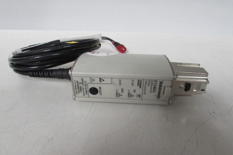 Tektronix P7340a Connect 4 Ghz Differential Voltage Probe
