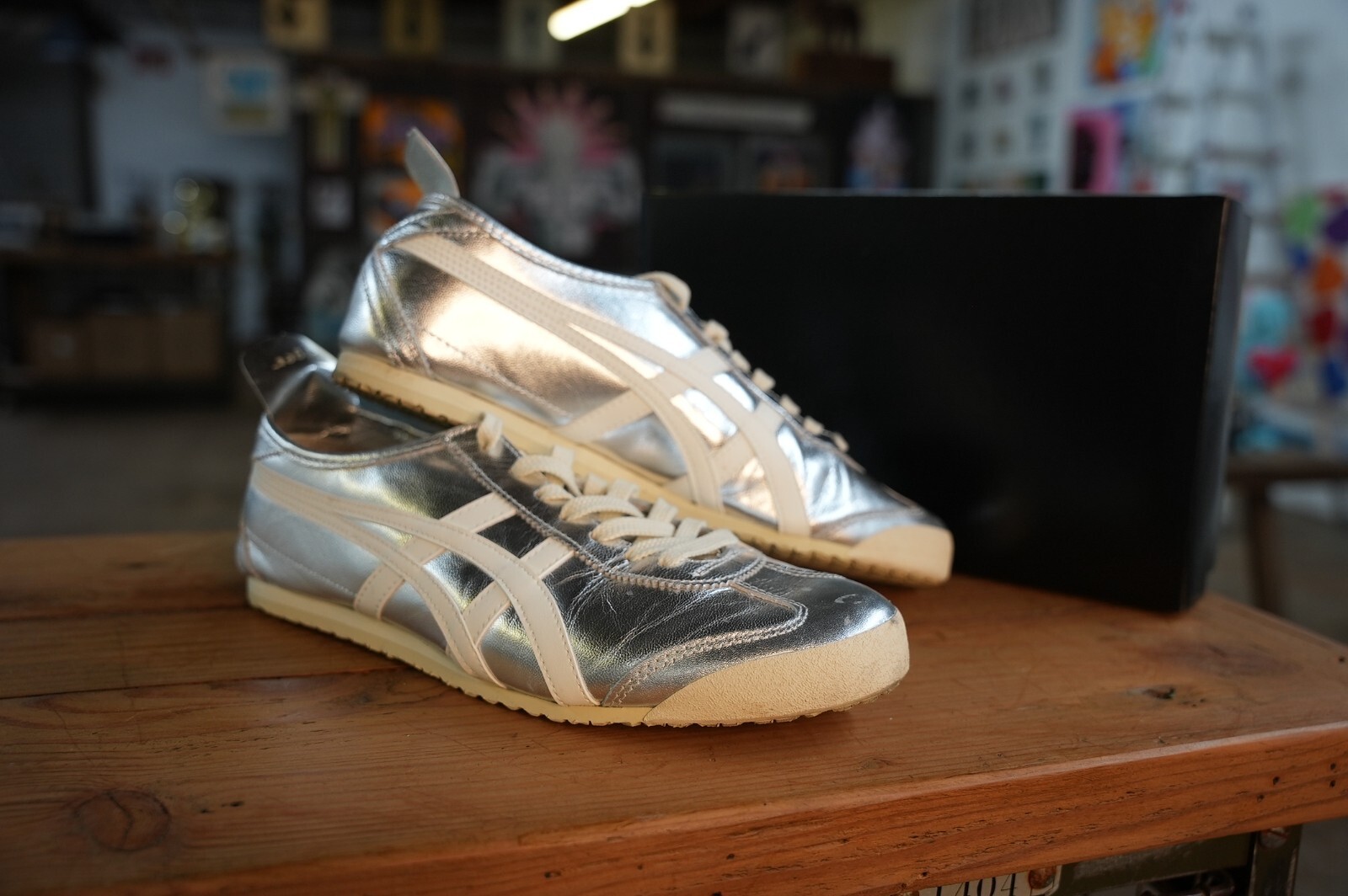 靴 Onitsuka Mexico 66 TGRS Silver 23cm Amazon.co.jp: Onitsuka Tiger Mexico 66, Silver/Silver, 12
