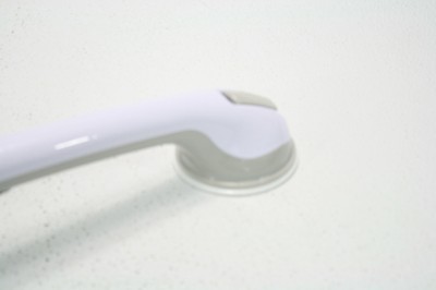 Safe-Er-Grp Bath Bar Ready-to-install shower safety bar Easy-release tabs  White