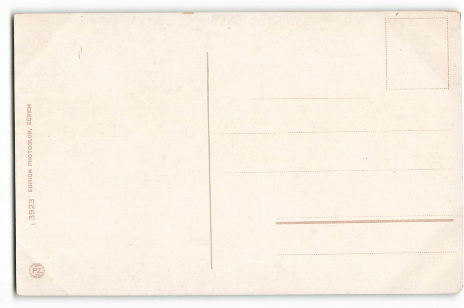 Postcard Rigi-Panorama Aerial View Map Unposted VTG VPC01.