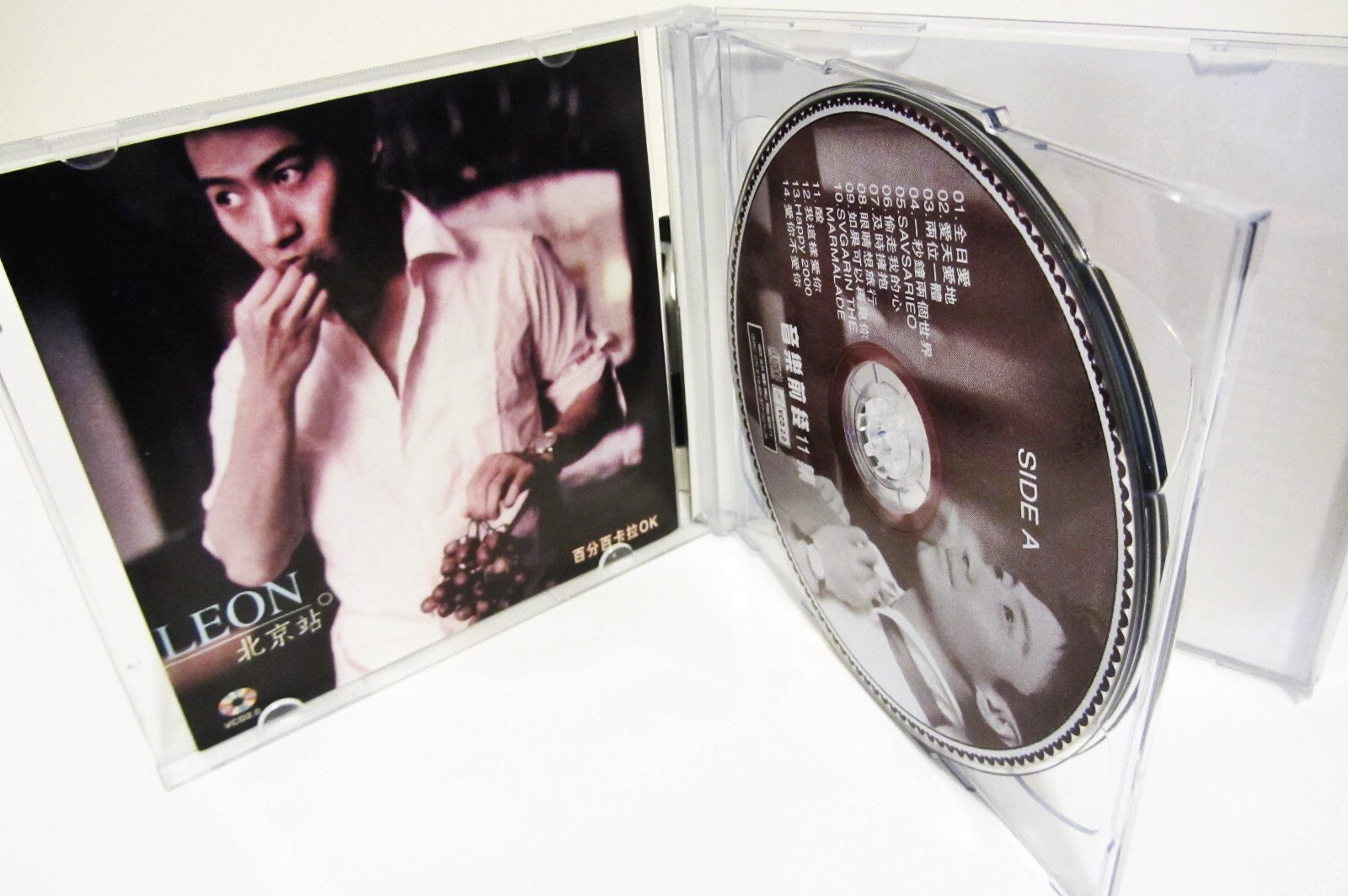 2 VCD Chinese HK - Leon Lai ?? Beijing Station ???