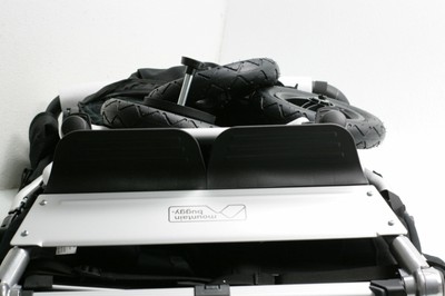 Mountain Buggy Duet V3 Buggy Black Same Width As Single Stroller Control Break