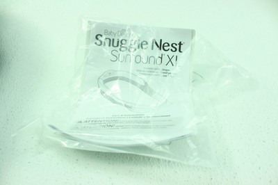 Baby Delight Snuggle Nest Harmony Infant Sleeper Bed w Incline Wedge Navy Dots