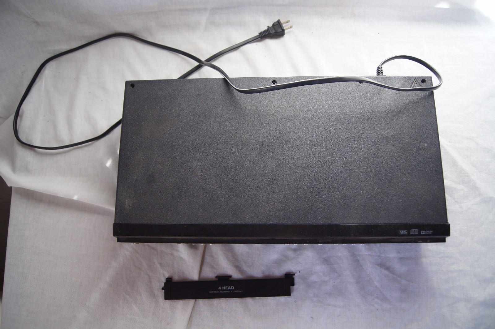 Sanyo RFWZV475F DVD Recorder VCR Combo 2 Way Recording FOR PARTS AS IS