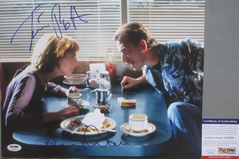 Coffee Shop!!! Amanda Plummer Tim Roth Signed Pulp Fiction 11x14 Photo Psa/dna