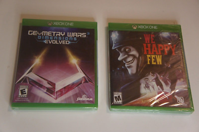 We Happy Few & Geometry Wars 3 Dimensions Evolved  (Microsoft Xbox One) NEW!