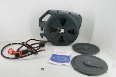 SEE NOTES Giraffe Tools Retractable Garden Hose Reel 1/2 In 130 ft Length Lock