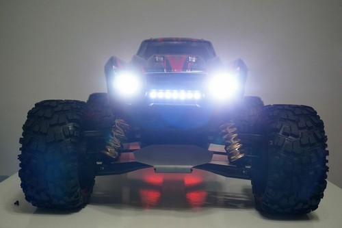 LED Front Bumper Light Bar Lamp Lighting For 1/5 Traxxas X-MAXX XMAXX RC Car US