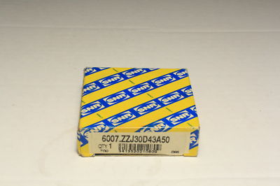 SNR 6007ZZJ30D43 Premium Ball Bearing Double Steel Seal 35x62x14mm