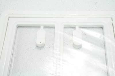 All Dog's Needs Two-Way Self-Locking Screen Dog Door Large 12 in. x 16 in.