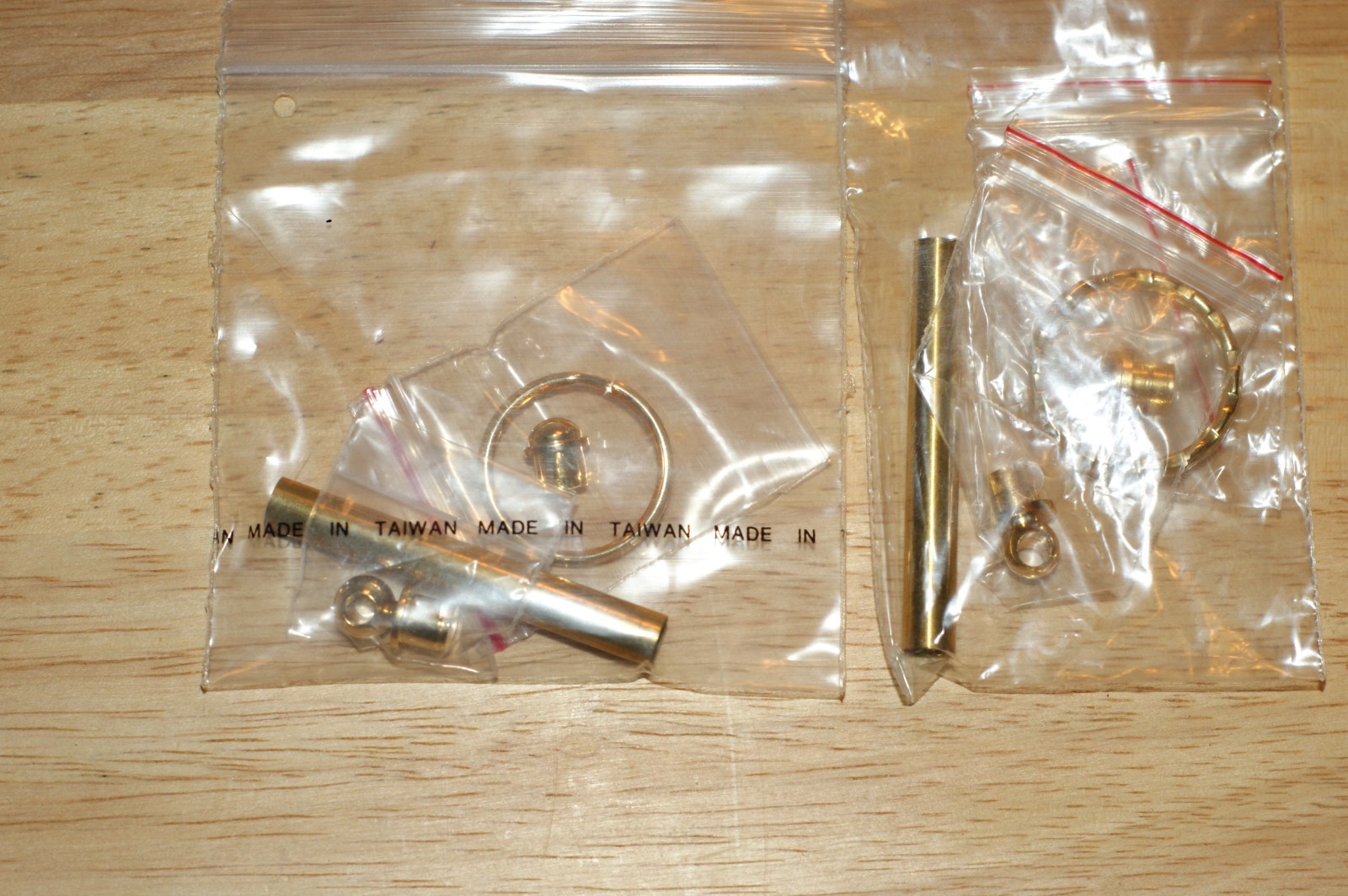 18 24kt Gold Plated Key Chain Kits