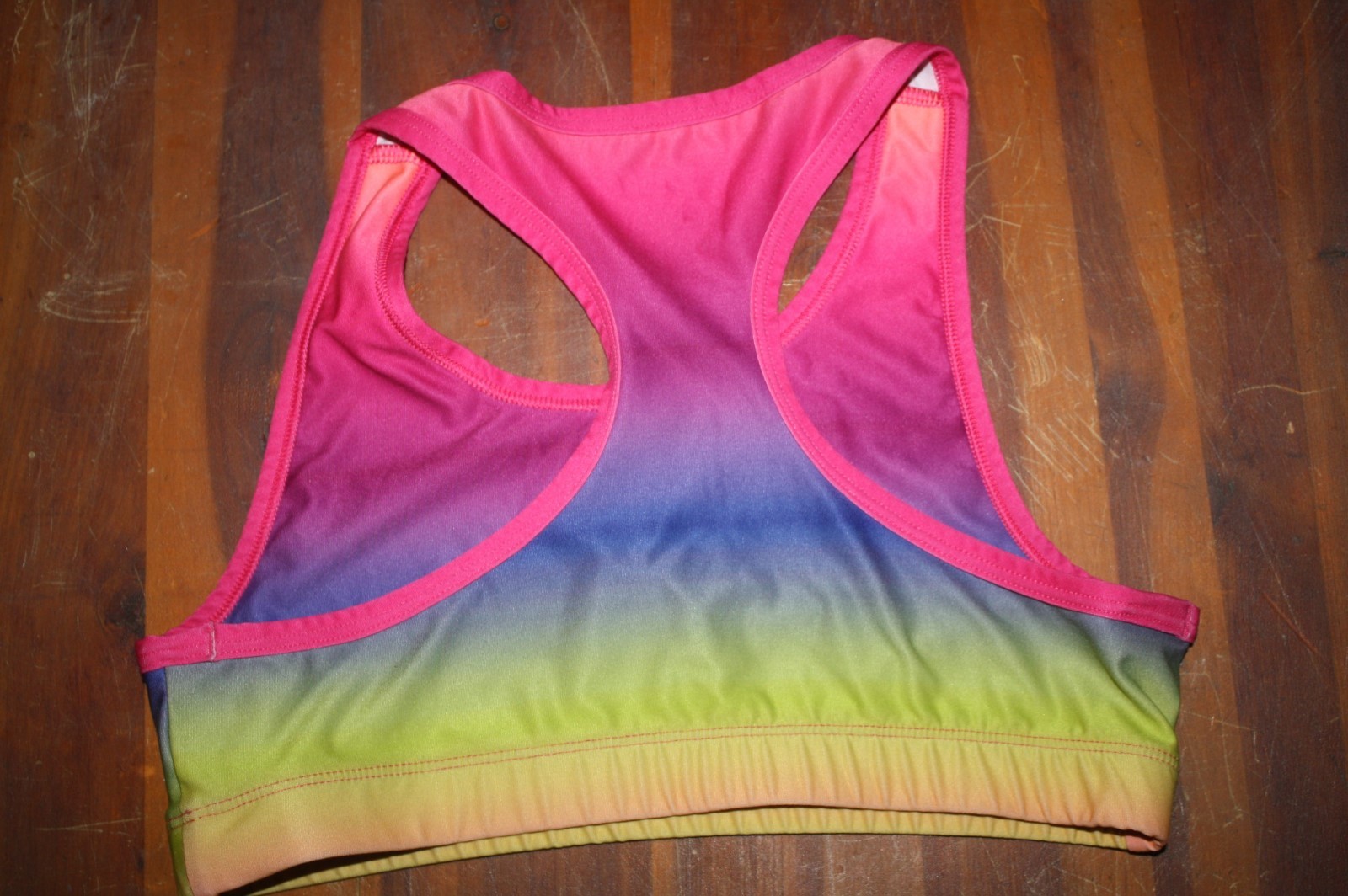 BCG GIRLS SPORT BRA OMBRE SIZE 12-14