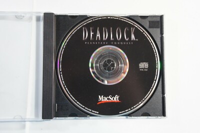 Deadlock Planetary Conquest Mac MacSoft Apple, Game Disc Only, Free 2-3 Day Ship