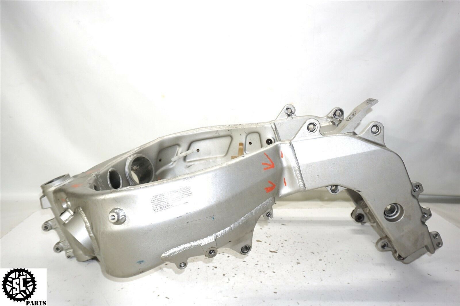2001 2002 KAWASAKI ZX6 ZZR600 MAIN FRAME CHASSIS NON REP | eBay 2001 2002 KAWASAKI ZX6 ZZR600 MAIN FRAME CHASSIS NON REP | eBay