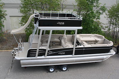 2585 Funship cruise pontoon boat-ski bar Hpp tubes