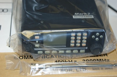 AOR AR8600 Mark2 All Mode Communications Receiver. Unblocked. 530 kHz-2.040 GHZ.