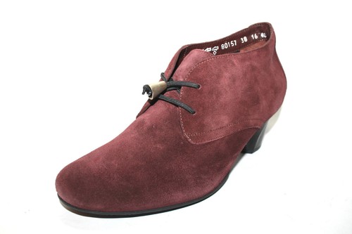 Think! Damen Schnürhalbschuhe Pensa – Nachhaltiges Nappaleder, Wechselfußbett, Anatomische Dämpfung