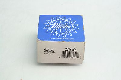 New Martin 2517-5/8 Taper Locking Bushing 5/8'' Bore / 3-3/8'' OD / 1-3/4'' LTB