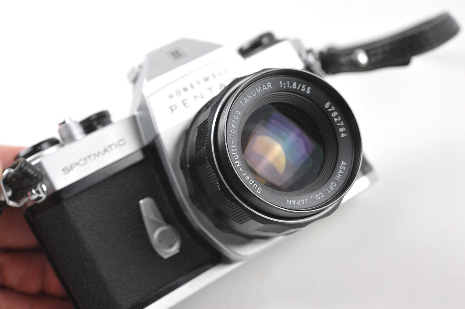 Pentax SPOTMATIC II w/55mm 1.8 lens & Case | eBay