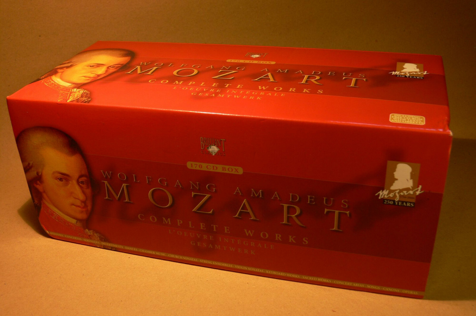 Mozart complete edition (170CD) モーツァルト全集