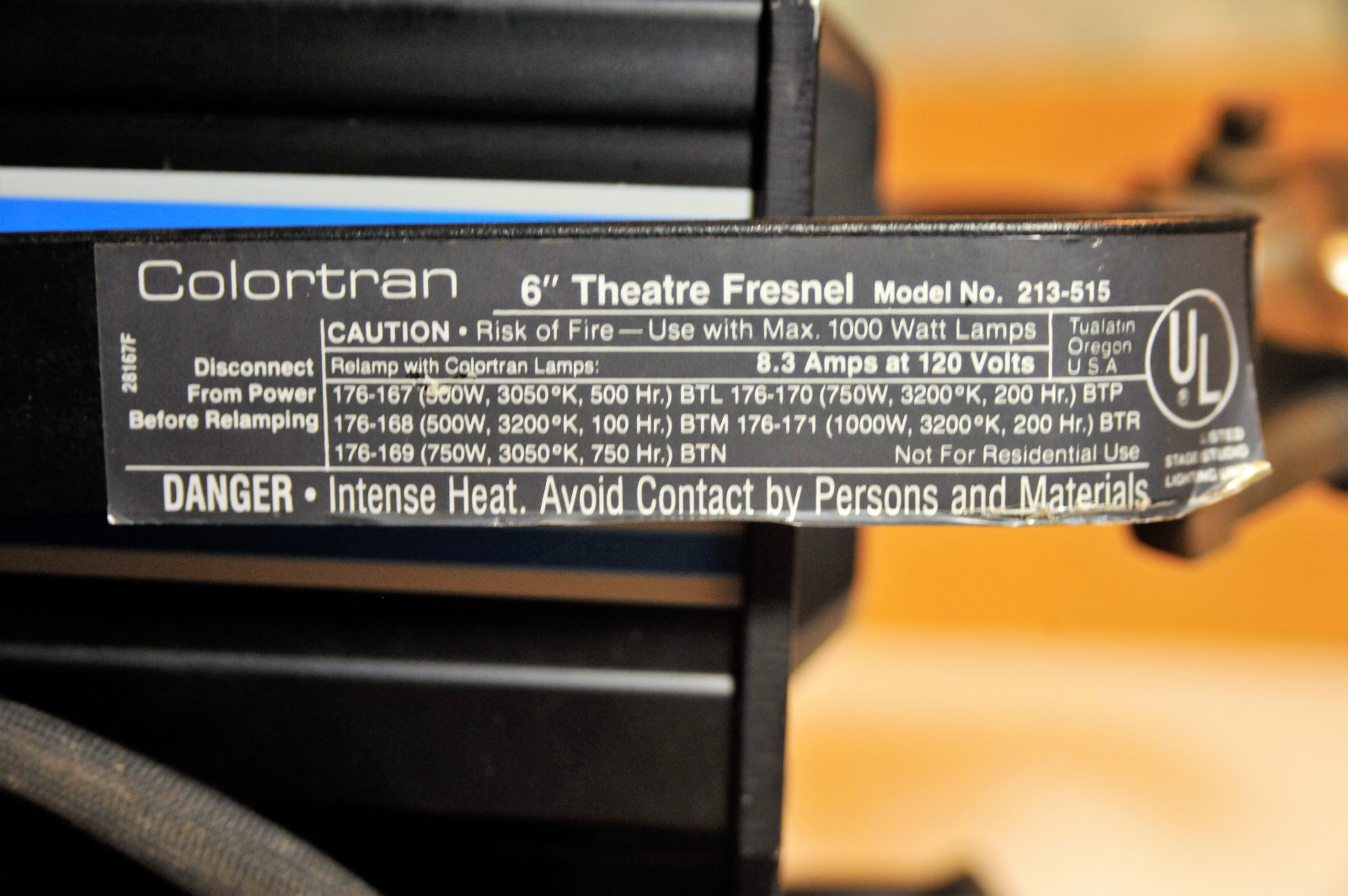 # COLORTRAN 213-515 6