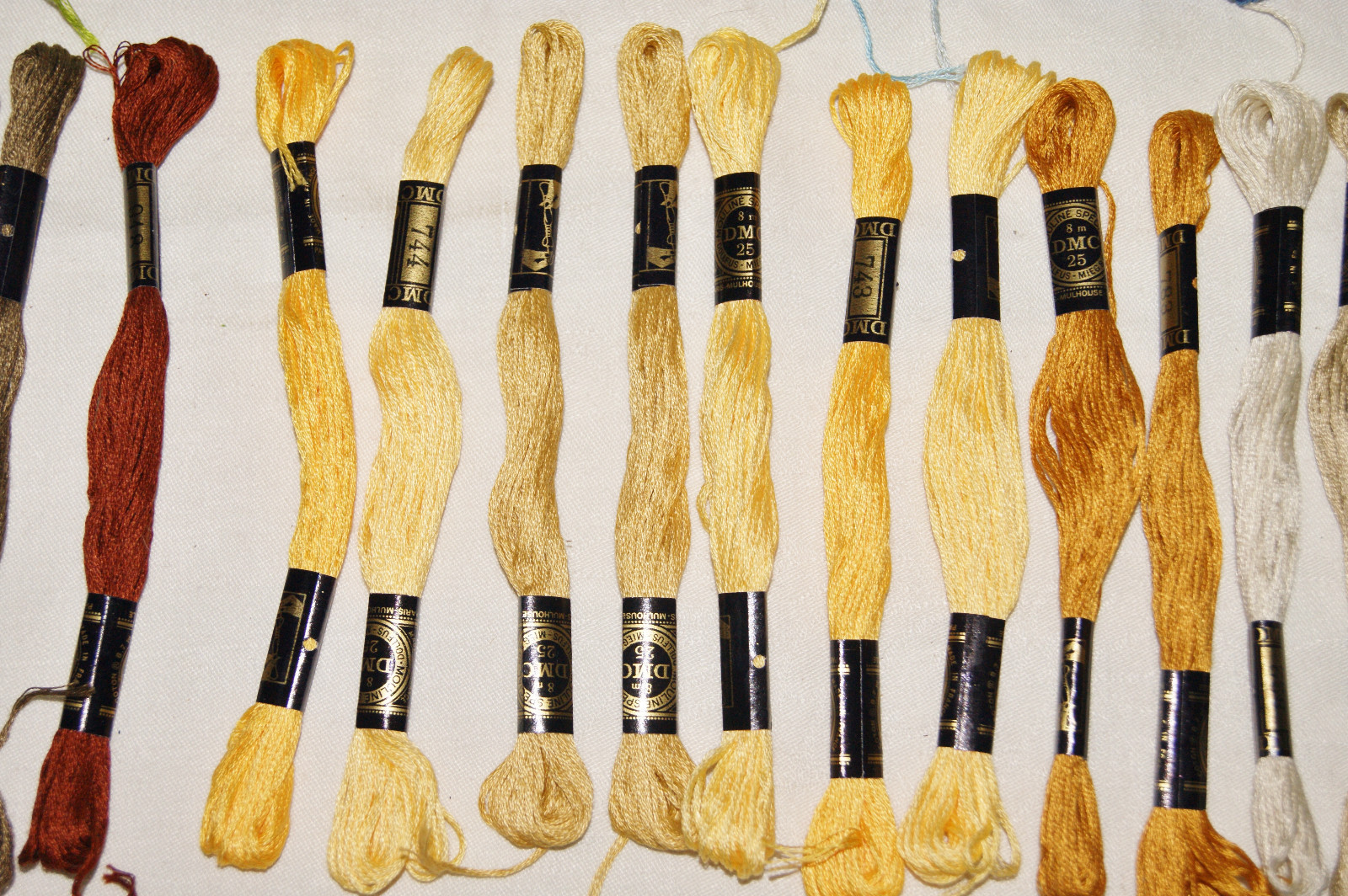 Lot of 40 - DMC Floss Thread for Embroidery or Needlepoint - Multi Color - New