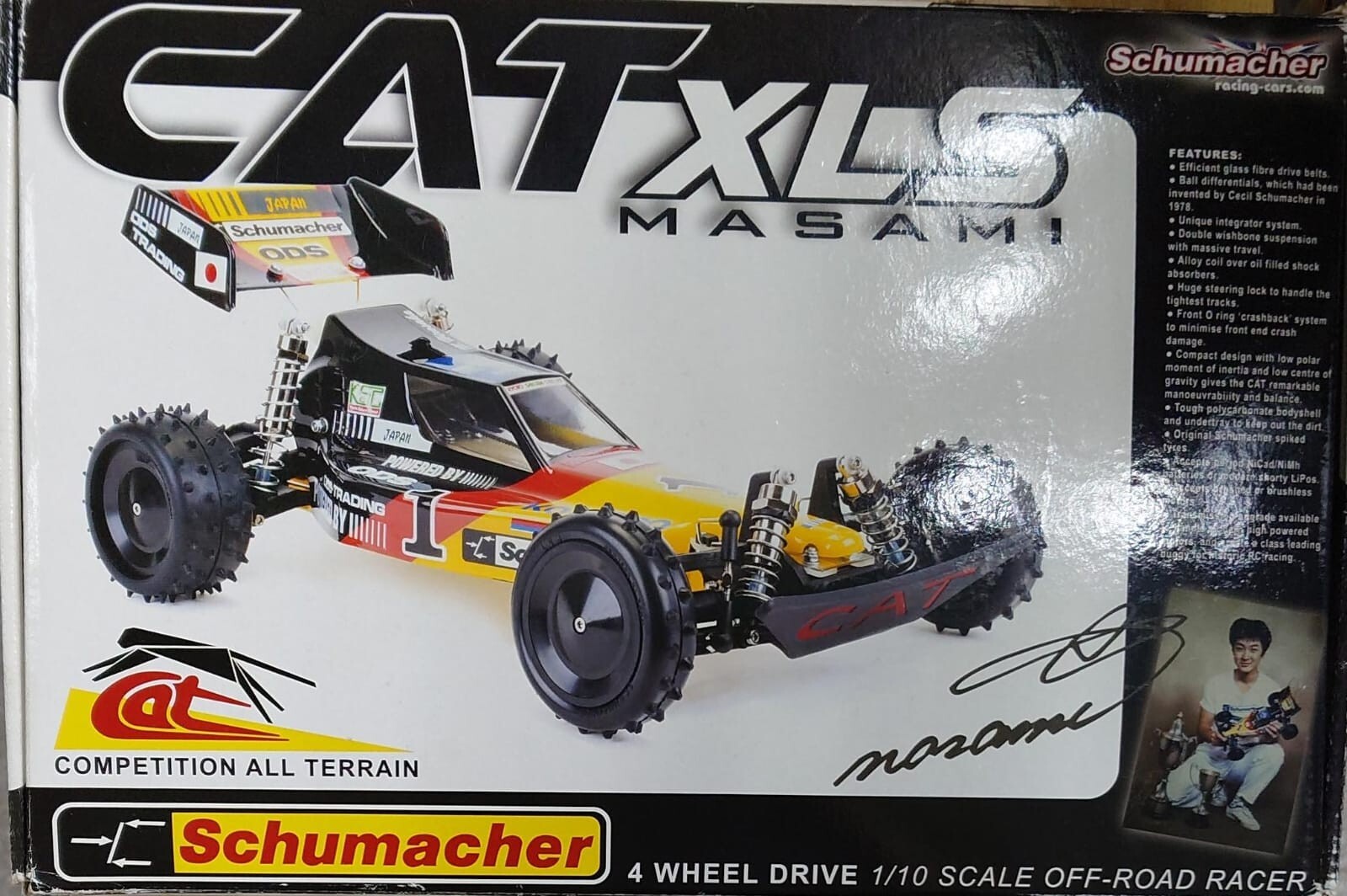 Re-released (Schumacher K172) CAT XLS Masami 4WD Kit NIB | eBay Re-released (Schumacher K172) CAT XLS Masami 4WD Kit NIB | eBay
